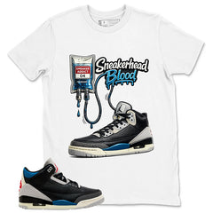 Rare Air 3s Zadago Shirt Sneakerhead Blood Graphic