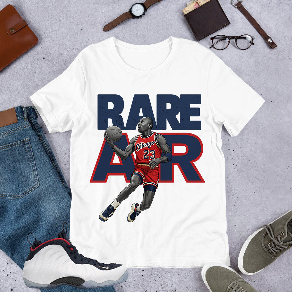 Rare Air Shirt - Match Air Foamposite One PRM Olympic