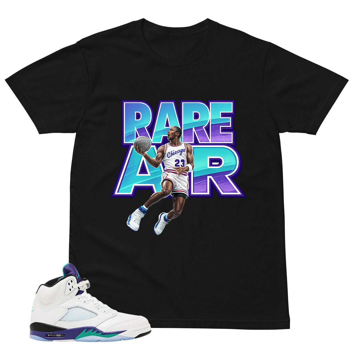 Rare Air Shirt - Matching Air Jordan 5 Retro 'Grape' 2025