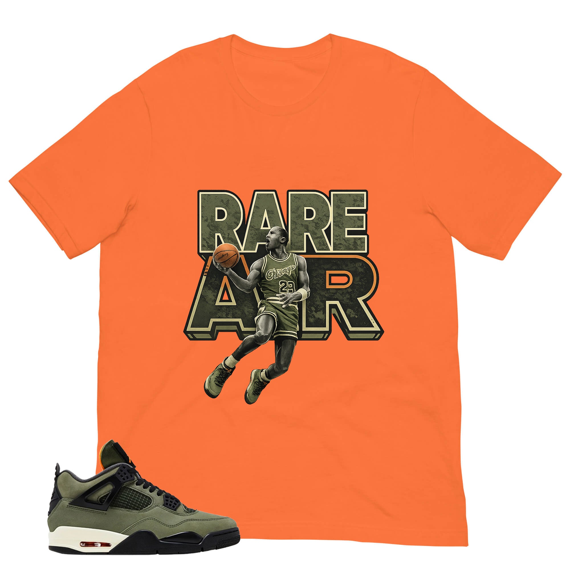 Rare Air Shirt - Match  Air Jordan 4 Undefeated