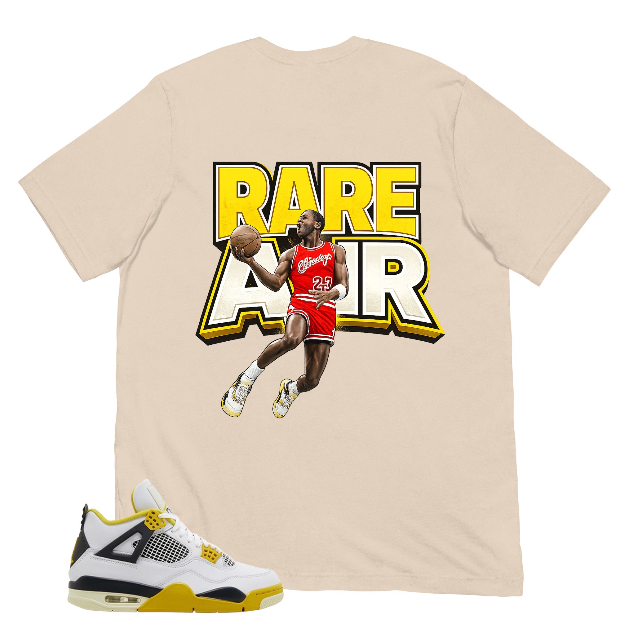 Rare Air Shirt - Match Air Jordan 4 Vivid Sulfur