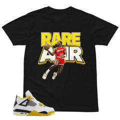 Rare Air Shirt - Match Air Jordan 4 Vivid Sulfur