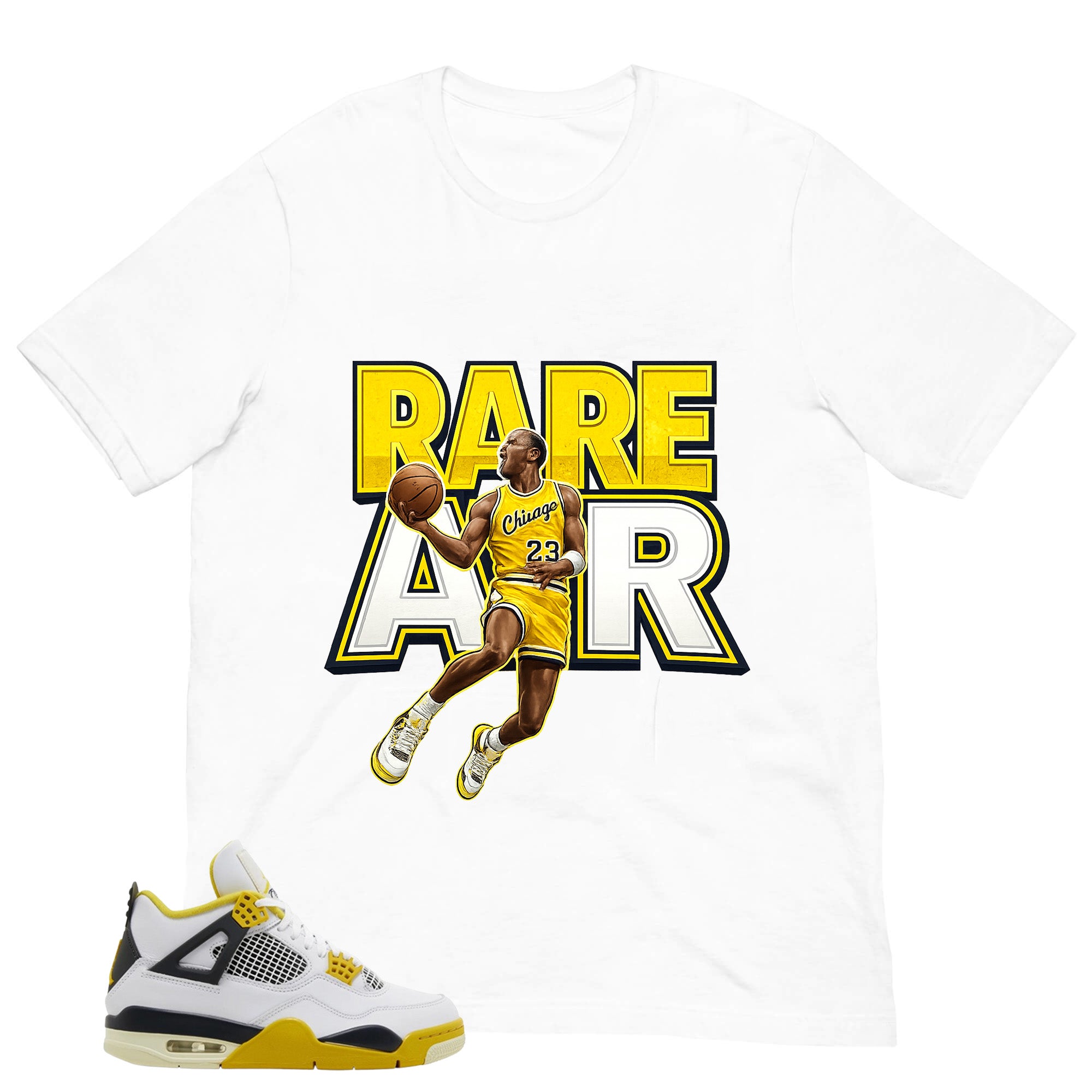 Rare Air Shirt - Match Air Jordan 4 Vivid Sulfur
