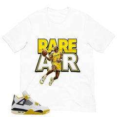 Rare Air Shirt - Match Air Jordan 4 Vivid Sulfur