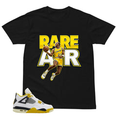 Rare Air Shirt - Match Air Jordan 4 Vivid Sulfur