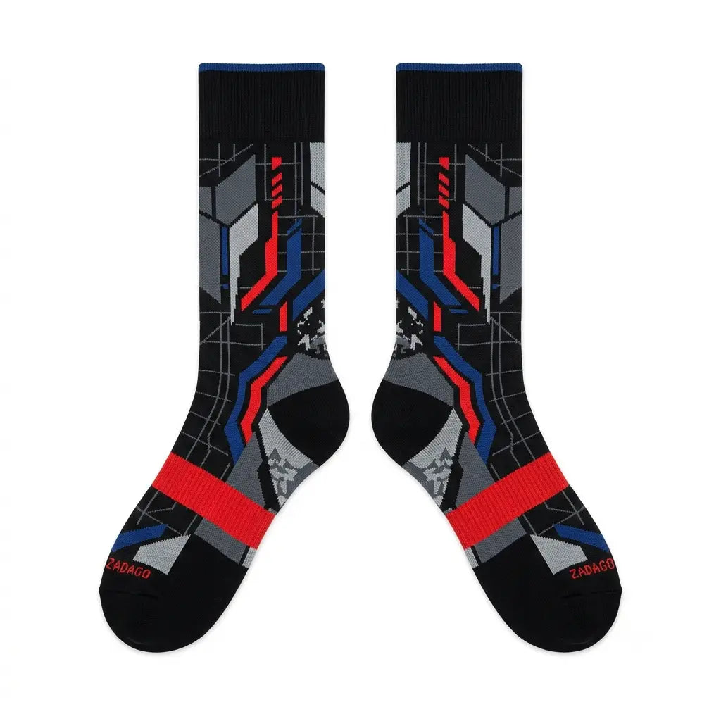 Rare Air White Lettering Socks – Air Jordan 4 Inspired Mid-Calf Unisex Crew Socks