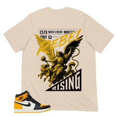 Rebel Rising Shirt - Match Air Jordan 1 Yellow Toe