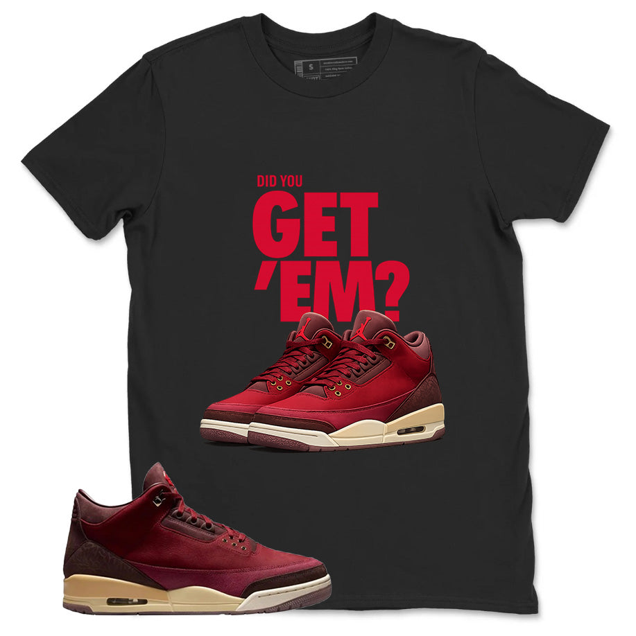 Red Bin23 3s Shirt Did You Get Em Graphic