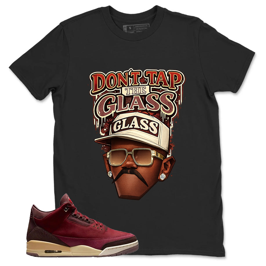 Red Bin23 3s Shirt Don't Tap The Glass Graphic