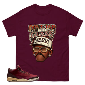 Red Bin23 3s Shirt Don't Tap The Glass Graphic