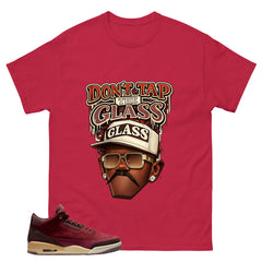 Red Bin23 3s Shirt Don't Tap The Glass Graphic