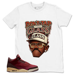 Red Bin23 3s Shirt Don't Tap The Glass Graphic