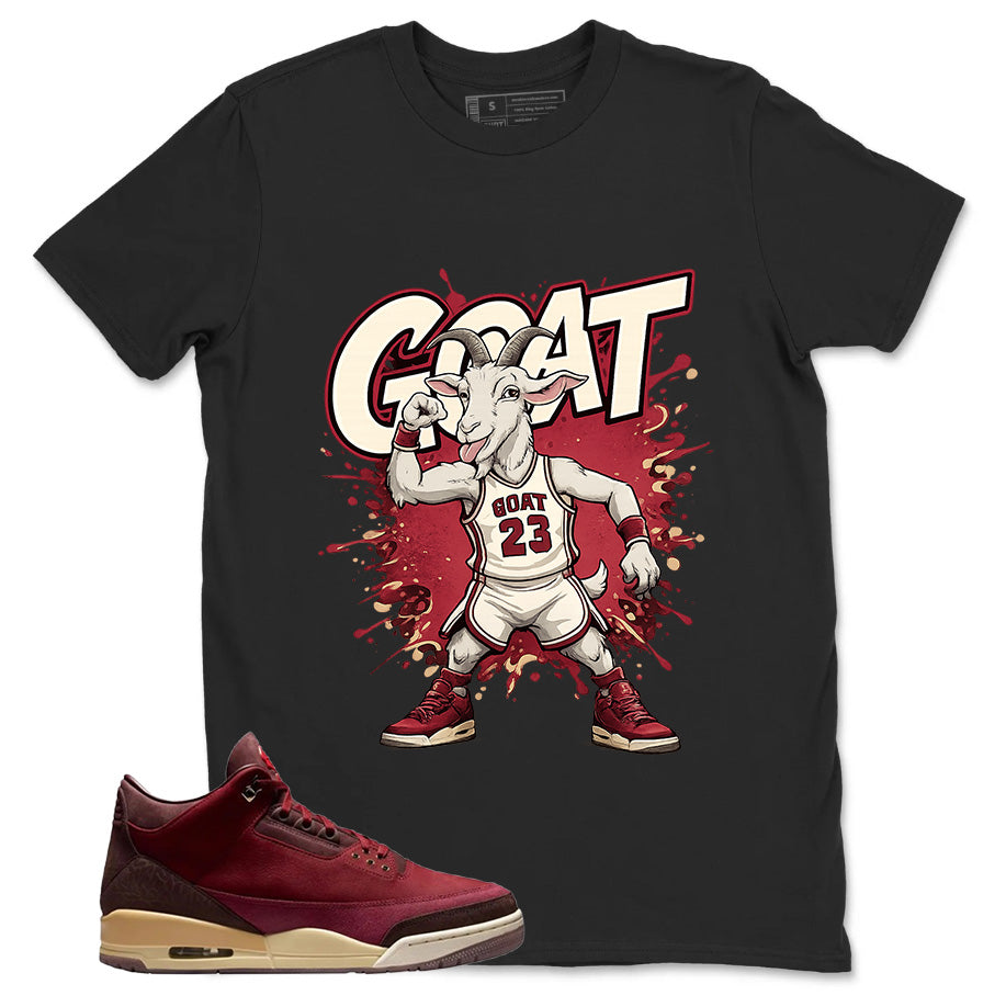 Red Bin23 3s Shirt Goat 23 Graphic