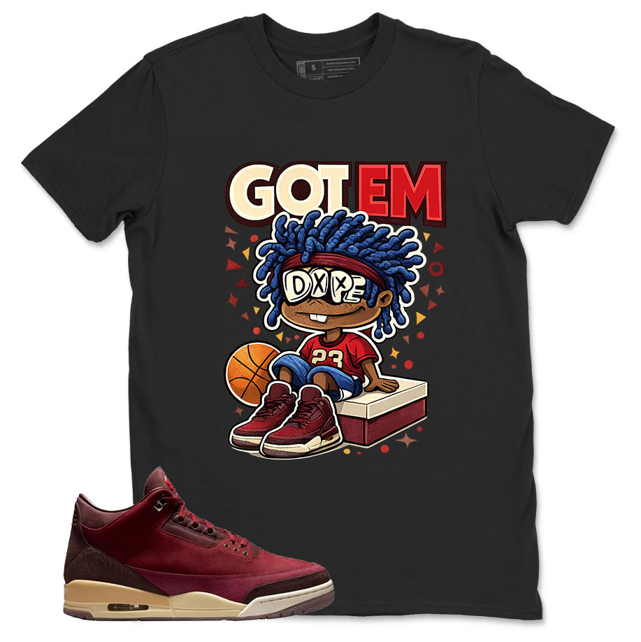Red Bin23 3s Shirt Got Em Dope Graphic