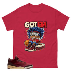 Red Bin23 3s Shirt Got Em Dope Graphic