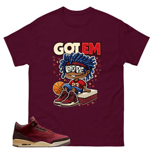 Red Bin23 3s Shirt Got Em Dope Graphic