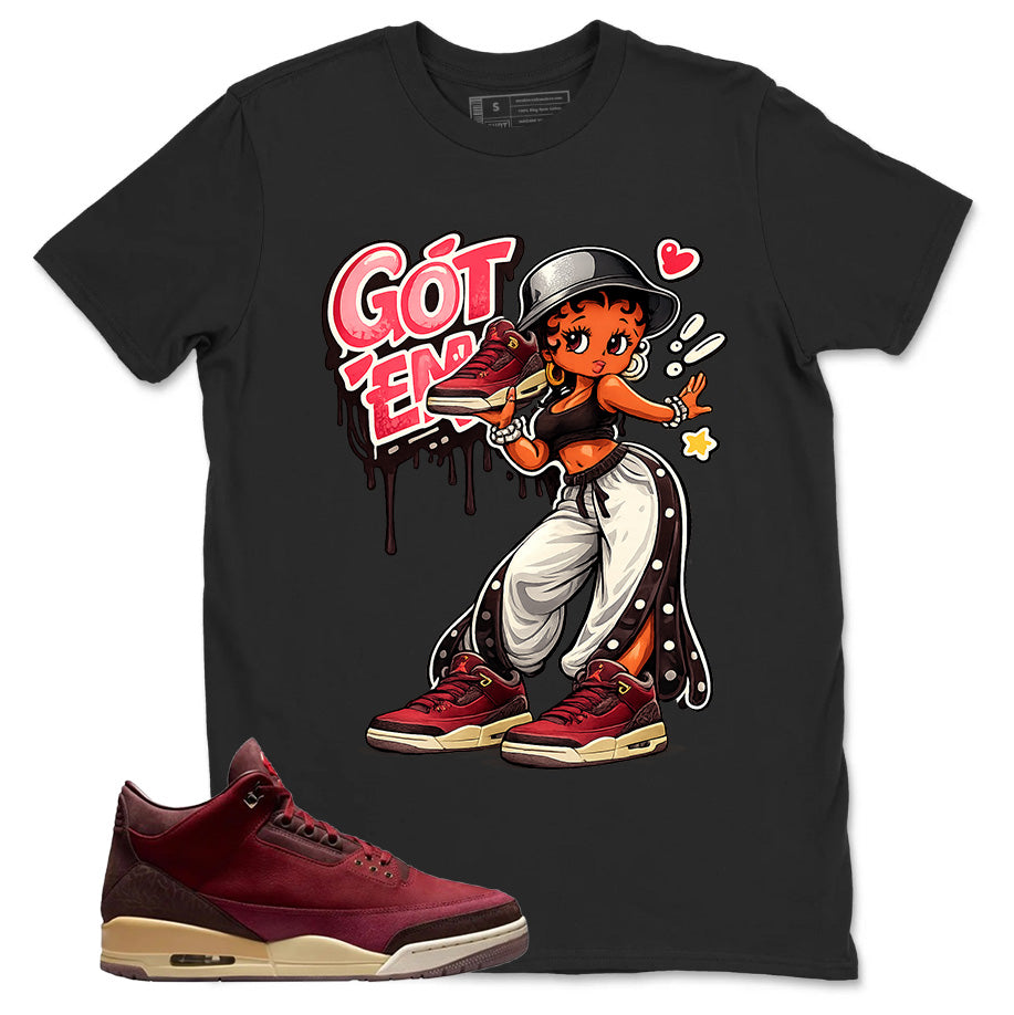 Red Bin23 3s Shirt Got Em Lady Graphic