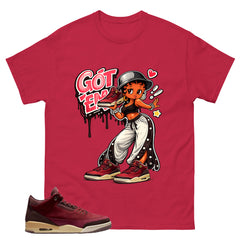 Red Bin23 3s Shirt Got Em Lady Graphic