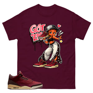 Red Bin23 3s Shirt Got Em Lady Graphic