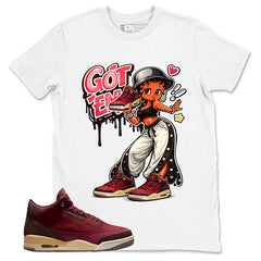 Red Bin23 3s Shirt Got Em Lady Graphic