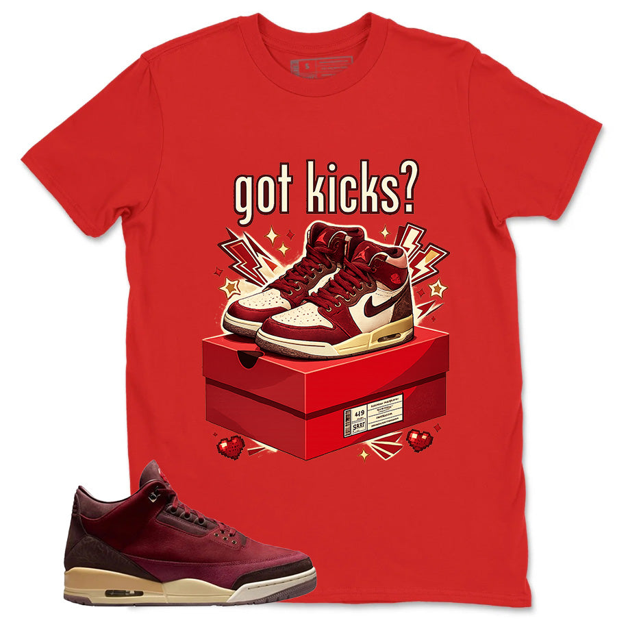 Red Bin23 3s Shirt Got Kicks Graphic