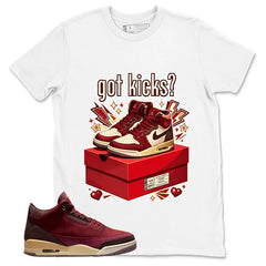 Red Bin23 3s Shirt Got Kicks Graphic