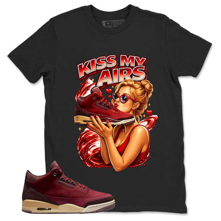 Red Bin23 3s Shirt Kiss My Airs Graphic