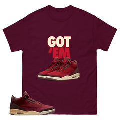 Red Bin23 3s Shirt Make Got Em Sneaker Graphic