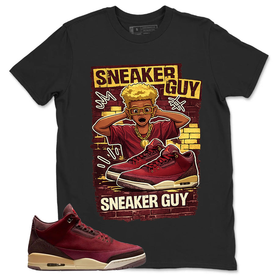 Red Bin23 3s Shirt Make Sneaker Guy Graphic