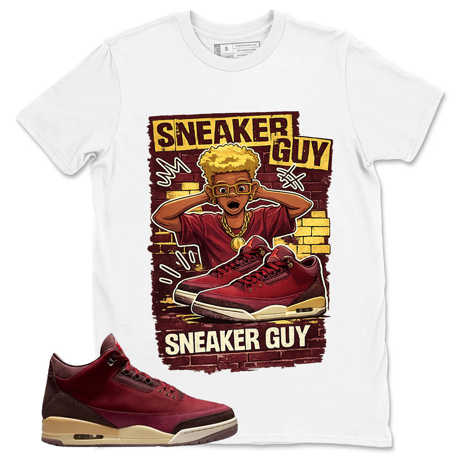 Red Bin23 3s Shirt Make Sneaker Guy Graphic