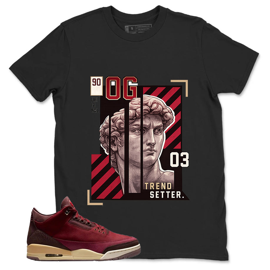 Red Bin23 3s Shirt Trend Setter Graphic