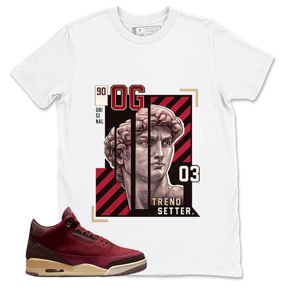 Red Bin23 3s Shirt Trend Setter Graphic