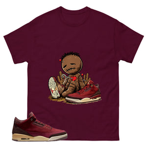Red Bin23 3s Shirt Voodoo Dolls Graphic