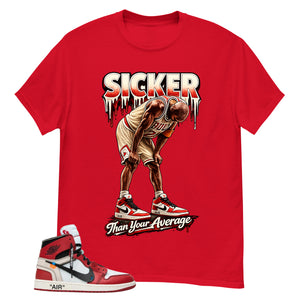 Red Off White Chicago 1s Shirt Sicker Than Your Average Graphic