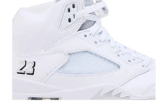 Retro White Metallic 5's HQ7978-103