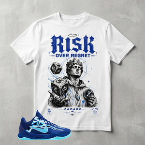 Risk Over Regret Graphic Tee - Shirt To Match Kobe 5 Protro X-Ray