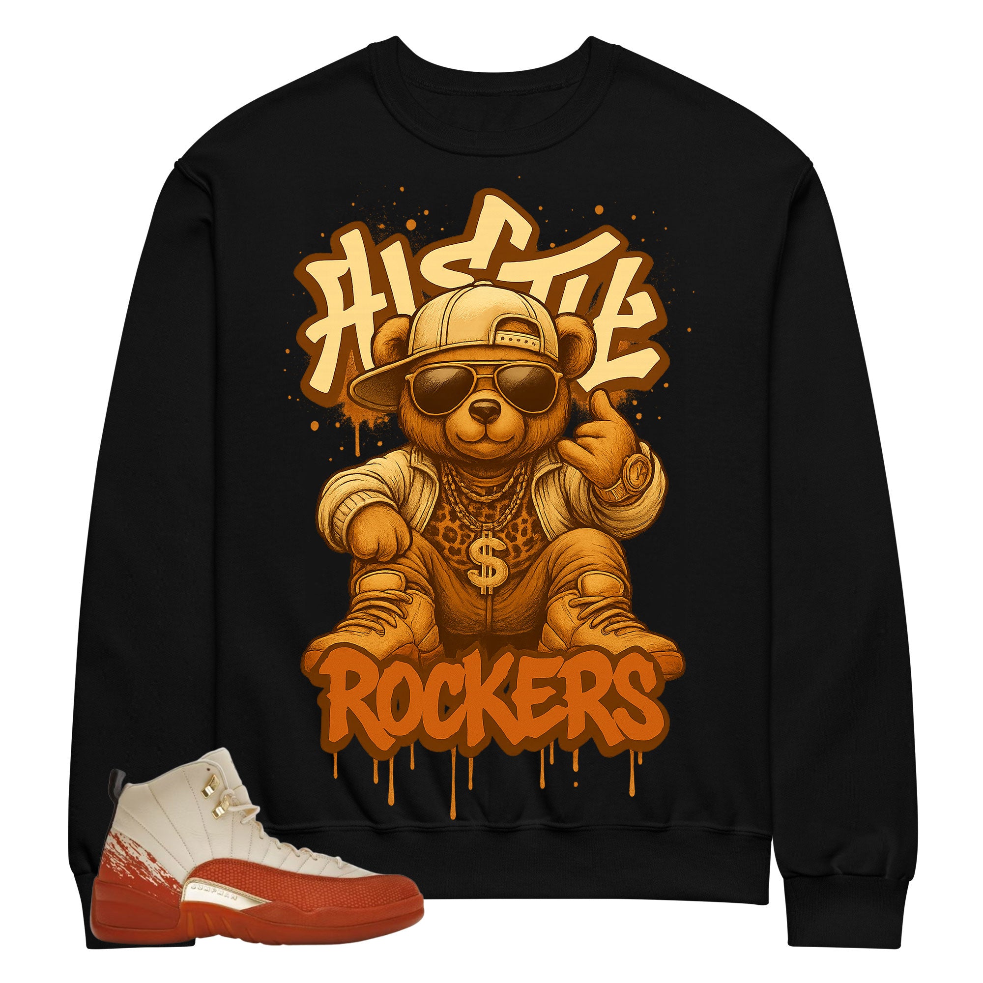 Rocker Bear Shirt - Matching Eastside Golf x Air Jordan 12 'Out the Mud'