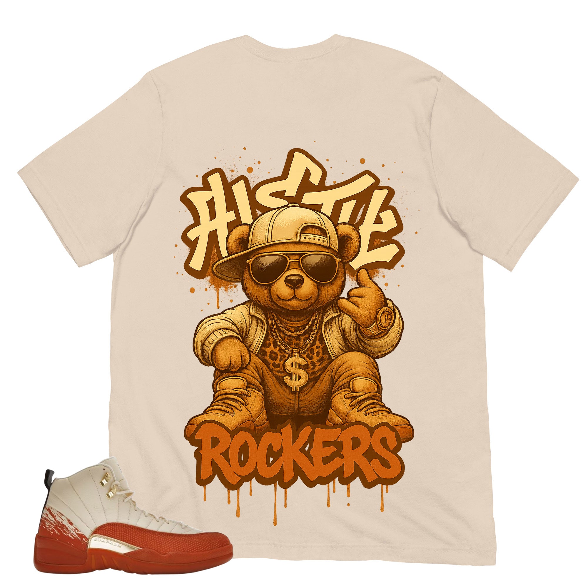 Rocker Bear Shirt - Matching Eastside Golf x Air Jordan 12 'Out the Mud'