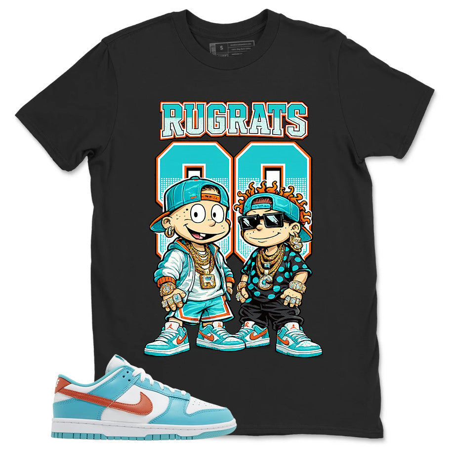 Rugrats 90 Shirt - Match Green Dunk Low Miami Dolphins