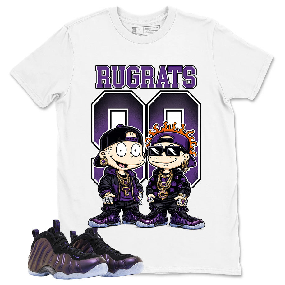 Rugrats Graphic Tee, Shirt to Match Air Foamposite One Eggplant, Air Foamposite Unisex Purple Shirt