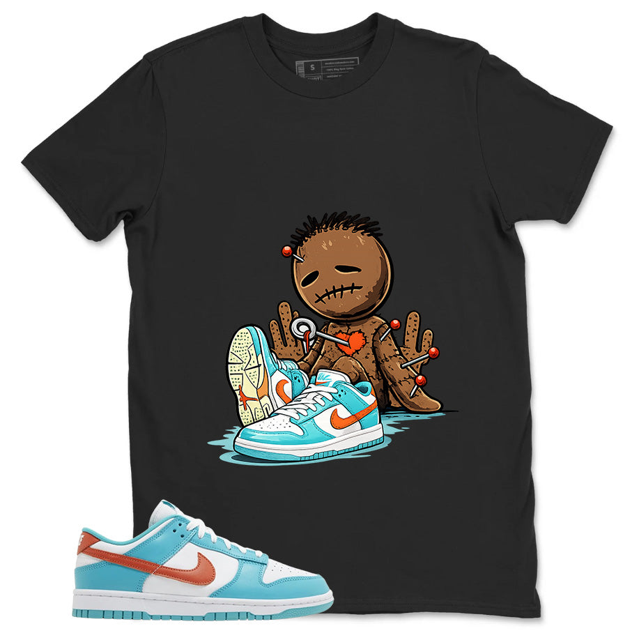 Sad Vodoo Shirt - Match Green Dunk Low Miami Dolphins