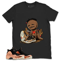 Sad Voodoo Graphic Tee, Shirt to Match Air Foamposite One Copper, Air Foamposite Unisex Black Shirt