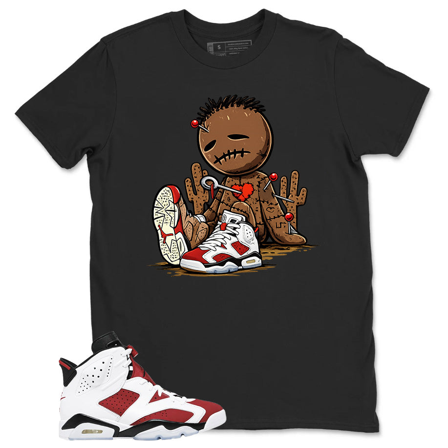 Sad Voodoo Shirt - Match White Air Jordan 6 Carmine