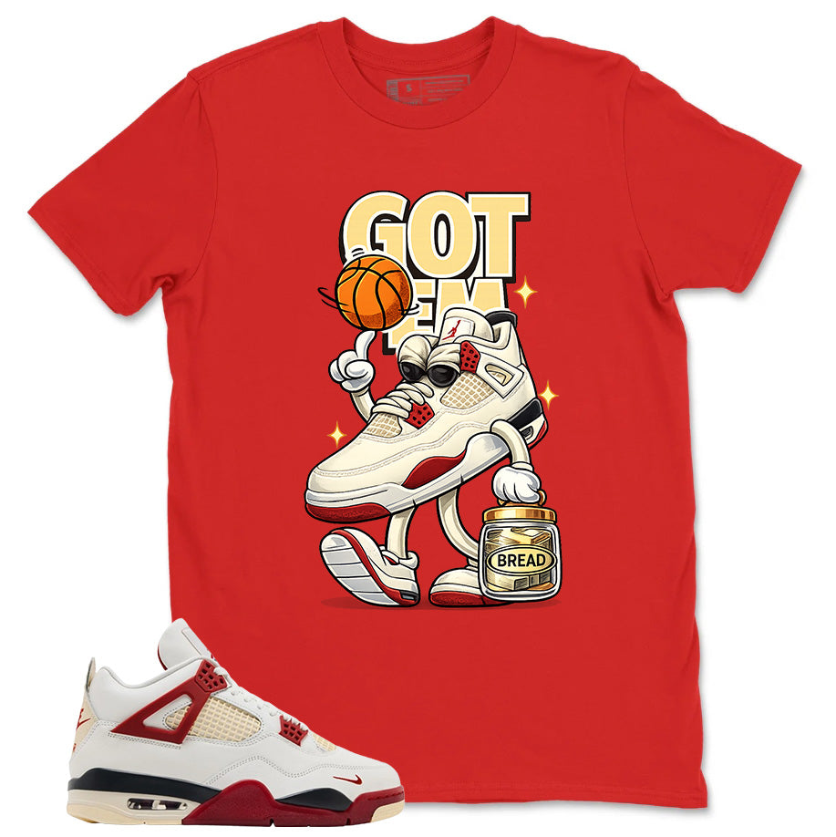 Sail Brick After Brick 4s Zadago Shirt Got 'Em Bread Graphic