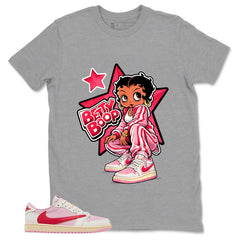 Sail Tropical Pink Travis Scott 1s Zadago Shirt Betty Boop Graphic 2