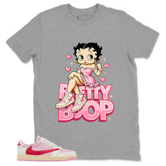 Sail Tropical Pink Travis Scott 1s Zadago Shirt Betty Boop Graphic