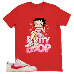 Sail Tropical Pink Travis Scott 1s Zadago Shirt Betty Boop Graphic