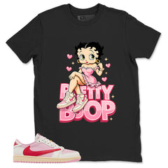 Sail Tropical Pink Travis Scott 1s Zadago Shirt Betty Boop Graphic