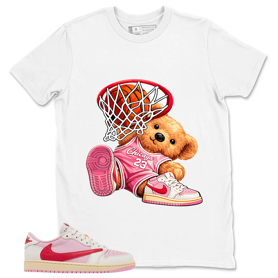 Sail Tropical Pink Travis Scott 1s Zadago Shirt Chicago 23 Bear Graphic