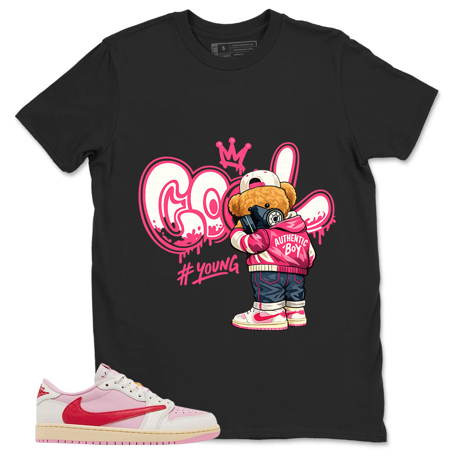 Sail Tropical Pink Travis Scott 1s Zadago Shirt Cool Boy Graphic